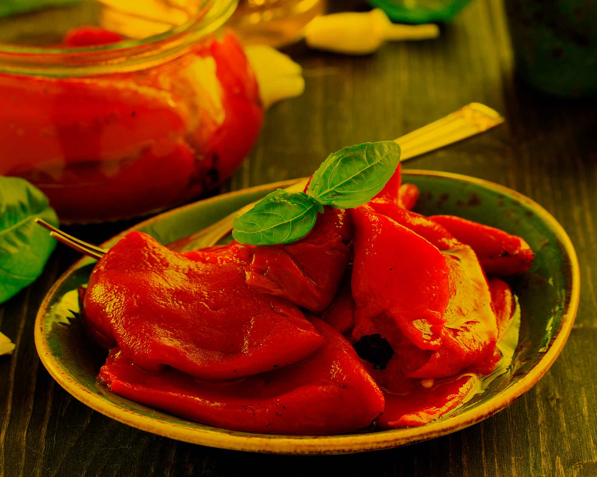 pimiento rojo asado