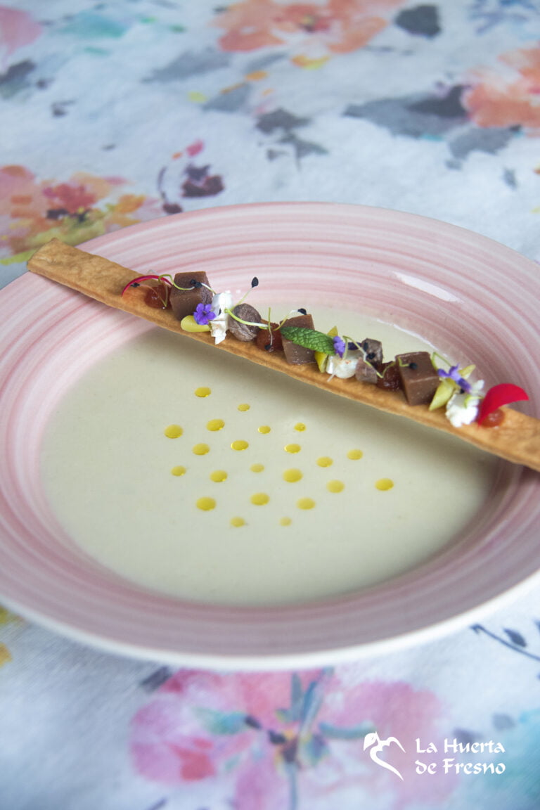 vichyssoise de puerro la huerta de fresno