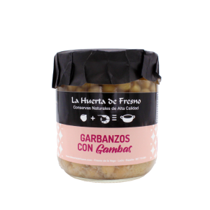 Garbanzos con gambas
